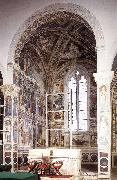 GOZZOLI, Benozzo View of the apsidal chapel fh oil painting picture wholesale